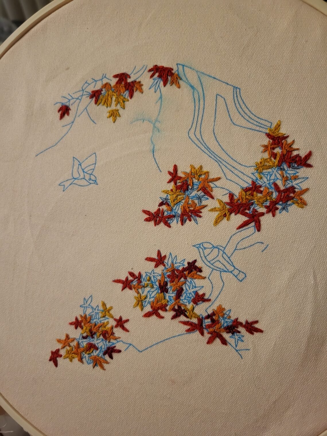 embroidery piece