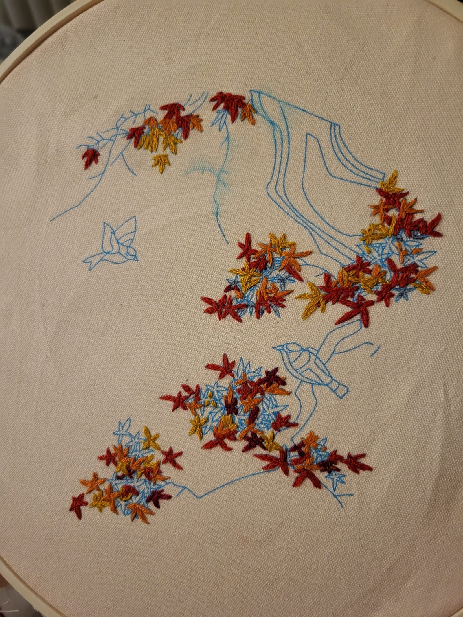 embroidery piece